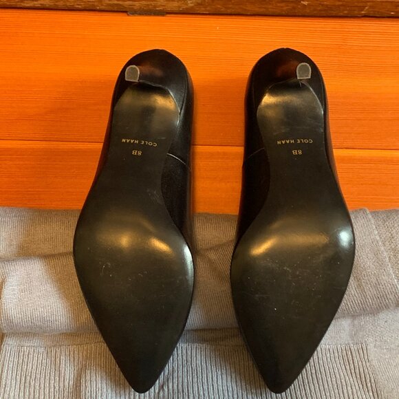 Cole Haan Black Pump Sz 8B - Picture 6 of 7